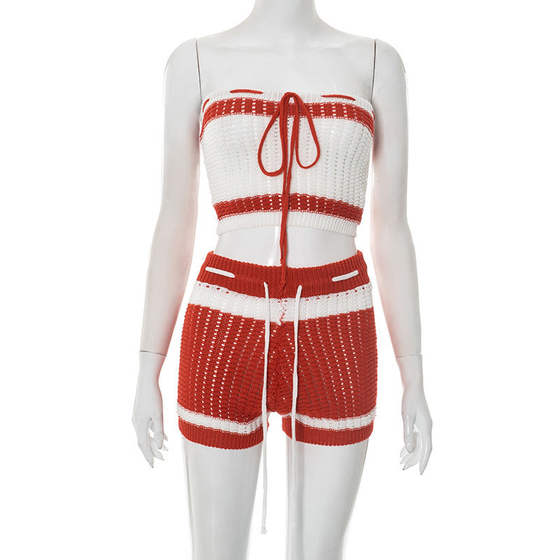 Shorts à bustier