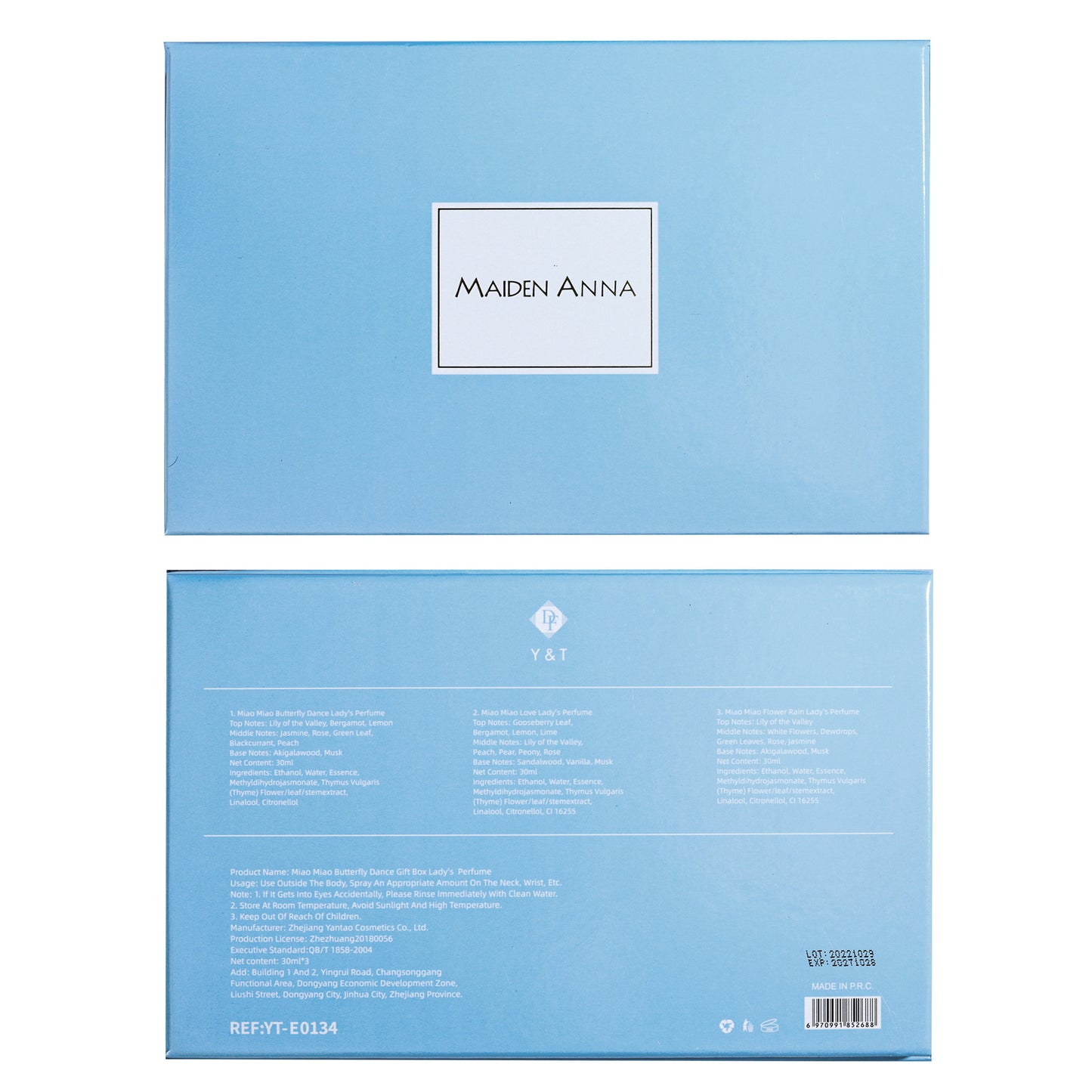 Coffret cadeau de parfum