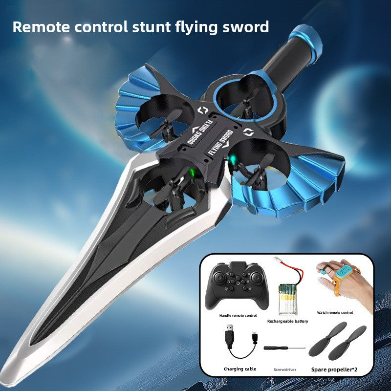 Jouet Épée Volante Télécommandée en Mousse avec Montre/Manette