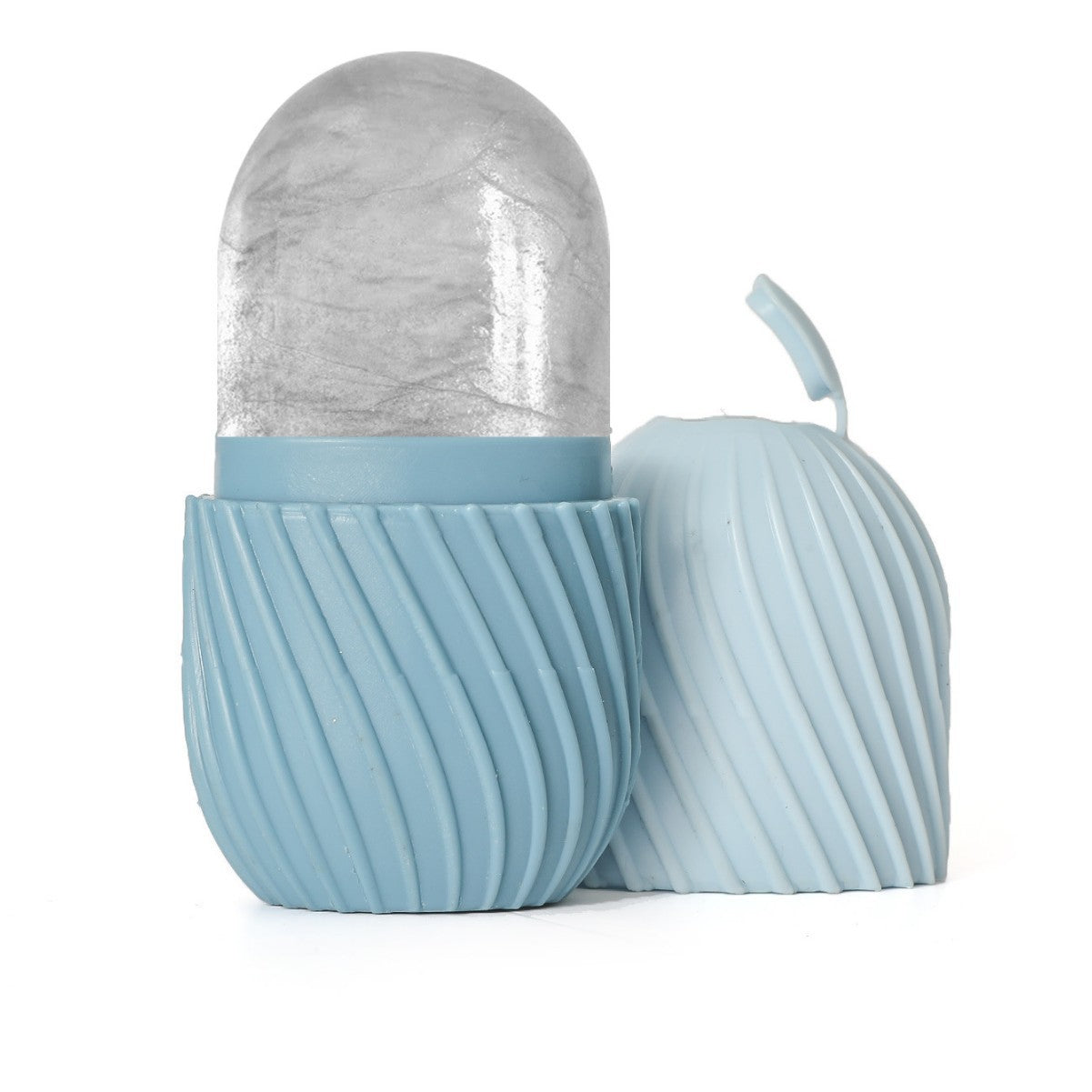 Moule à glace portable en silicone pour le visage pour le soin des pores