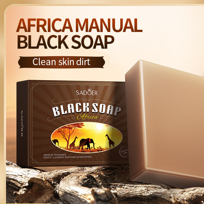 Savon noir aux huiles essentielles fait main
