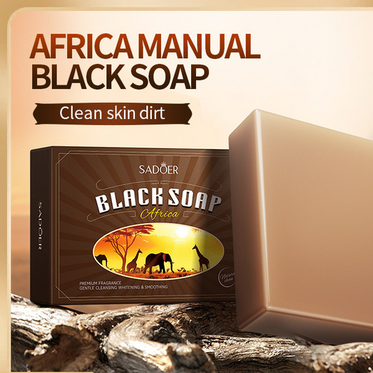 Savon noir aux huiles essentielles fait main