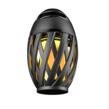 Enceinte Bluetooth à effet flamme