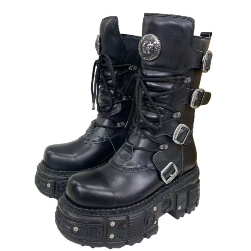 Bottes Dr. Martens à semelle épaisse