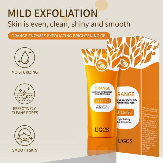 Gel exfoliant à l'orange