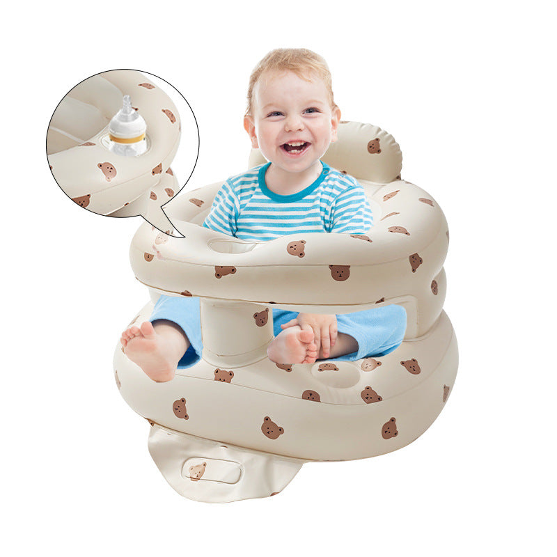 Canapé gonflable en PVC pour enfants et chaises hautes pour bébés