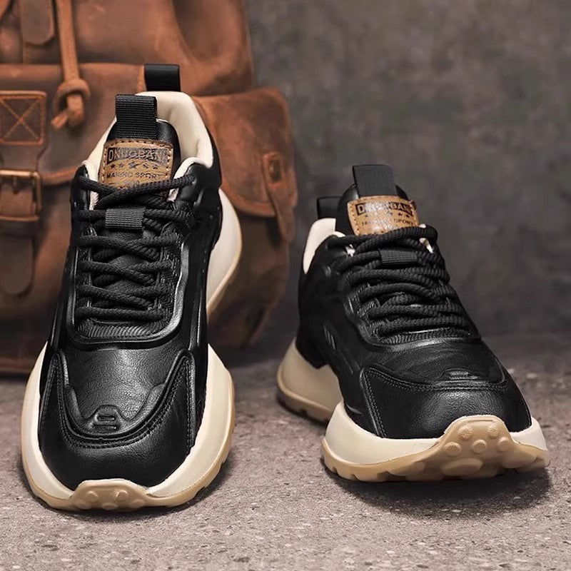 Chaussures de Papa Rétro à Plateforme