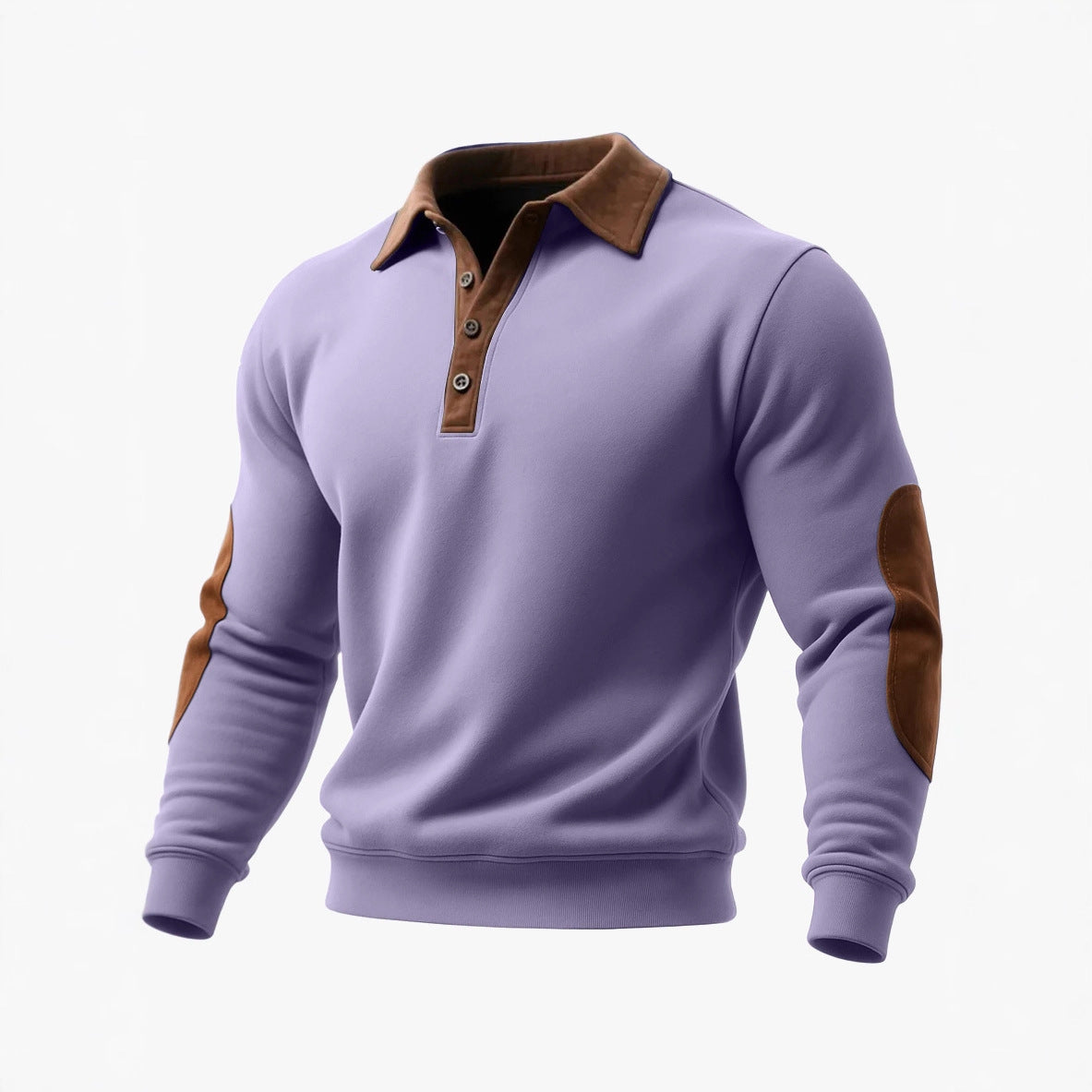 Sweat-shirt à demi-fermeture éclair