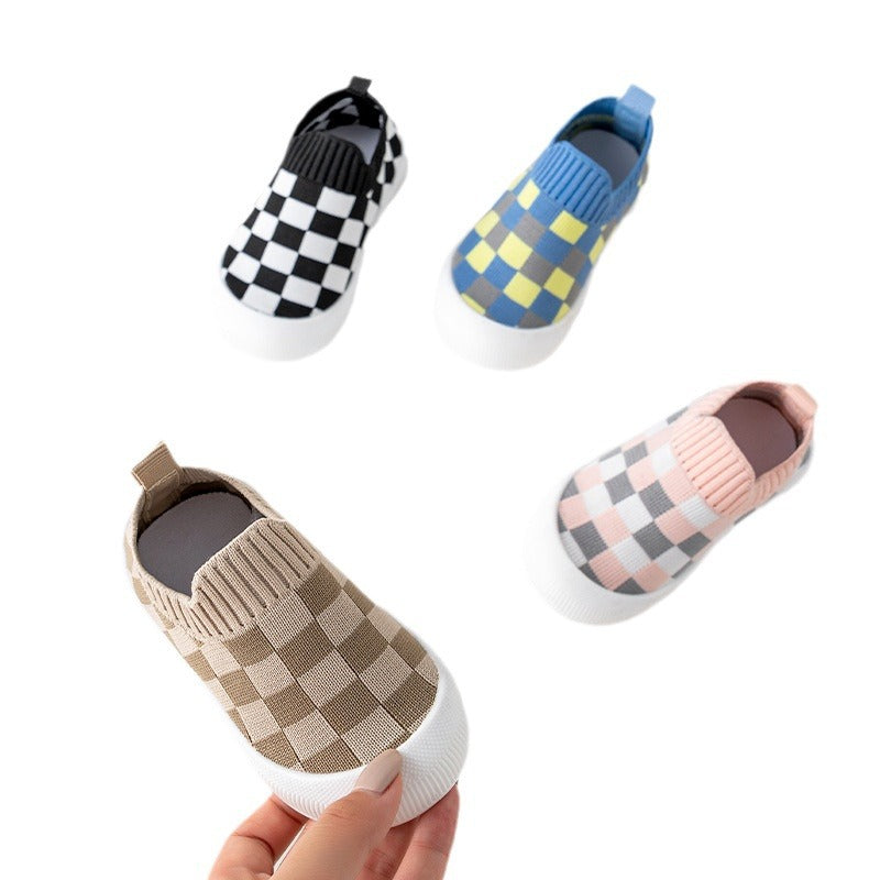 Chaussures pour tout-petits à semelle souple et respirante