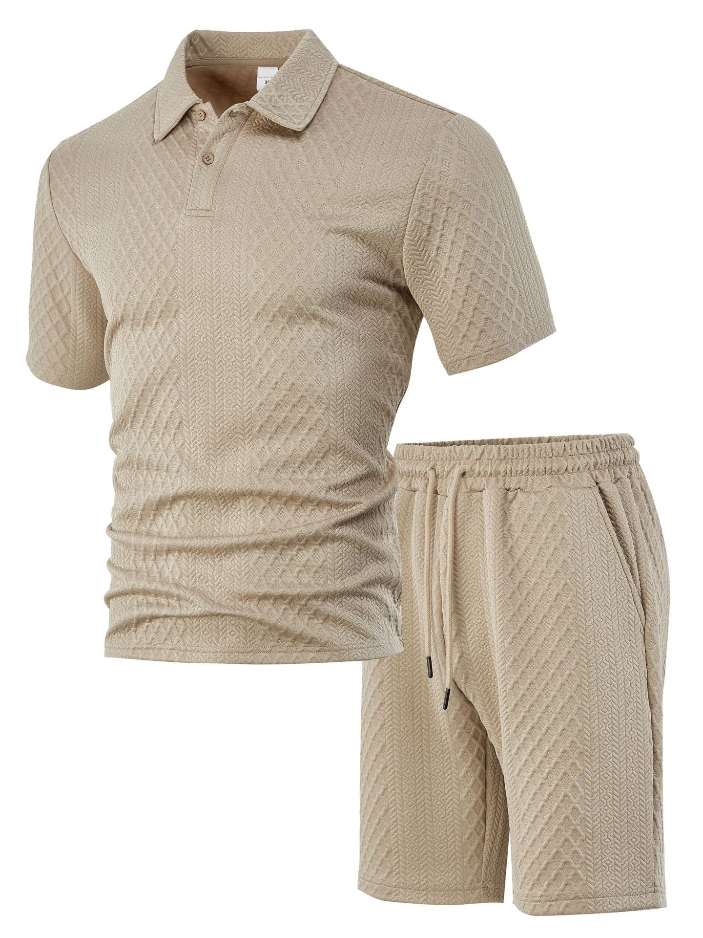 Polo d'été jacquard pour homme