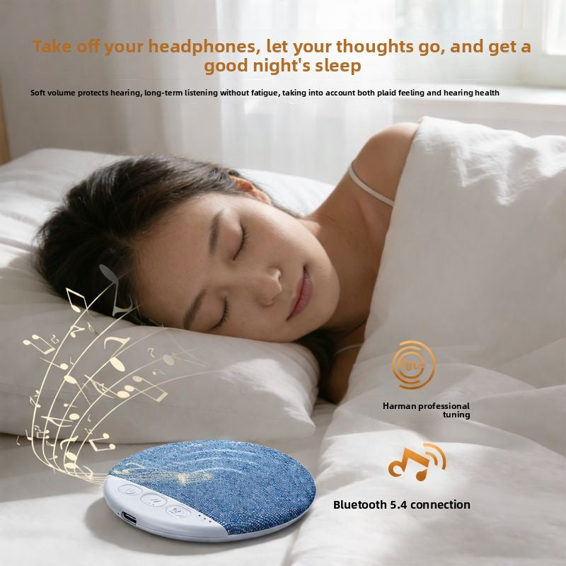 Oreiller avec enceinte Bluetooth et bruit blanc pour dormir