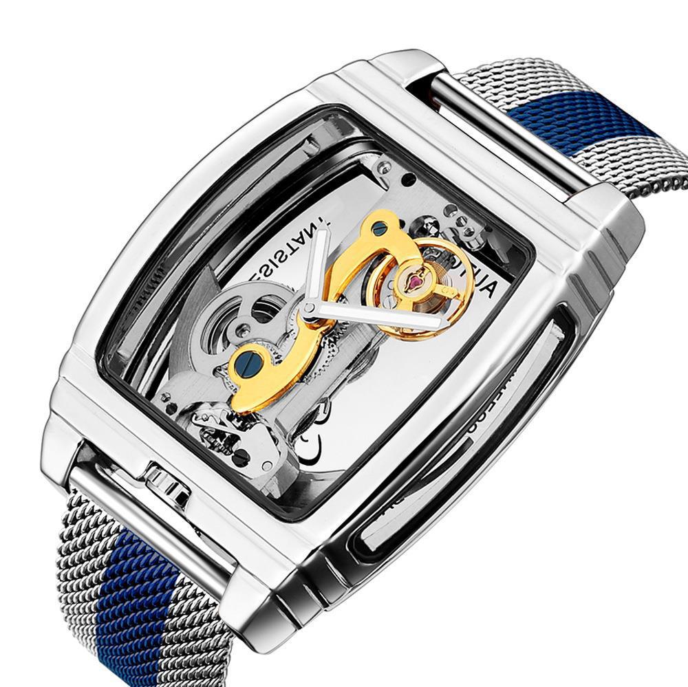 Montre pour hommes, montre mécanique automatique