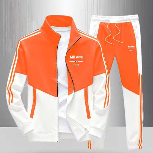 Ensemble veste zippée et pantalon pour hommes