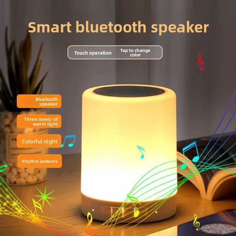 Lampe multifonctionnelle avec haut-parleur Bluetooth et chargeur sans fil