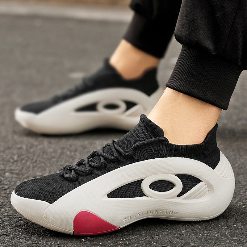 Chaussures sportives décontractées en maille tissée
