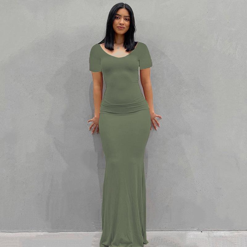 Robe longue décontractée
