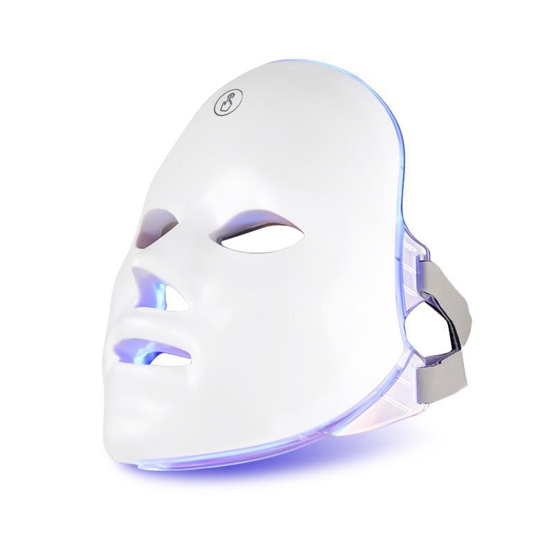 Masque facial de luminothérapie LED avec soin multi-longueurs d'onde