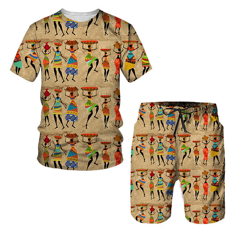 Shorts à manches courtes imprimés