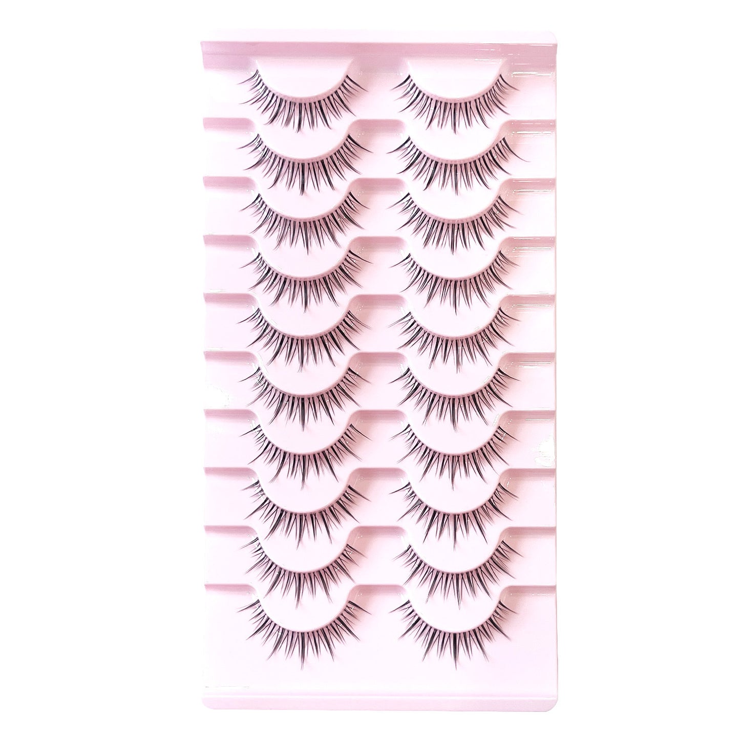 Faux cils 10 paires effet naturel