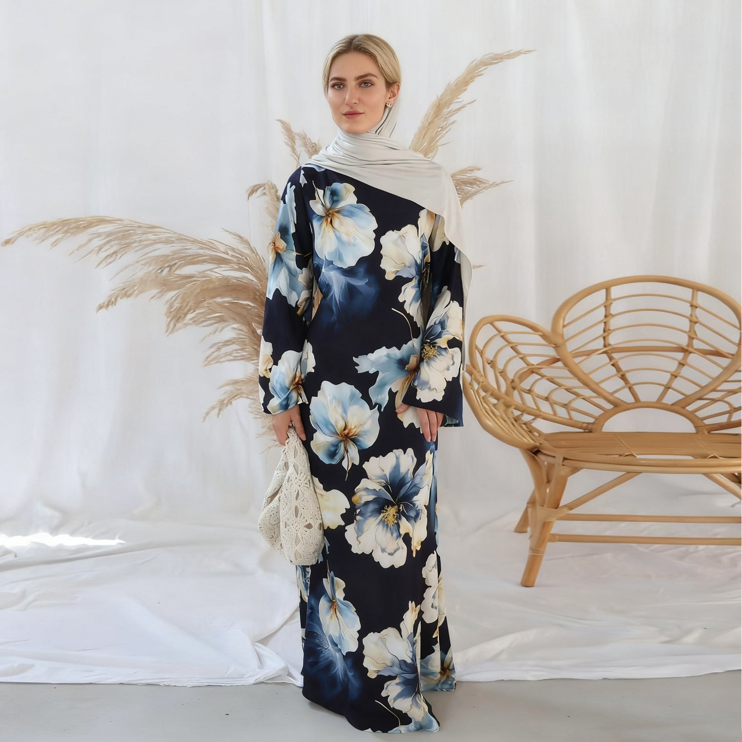 Robe imprimée grande taille