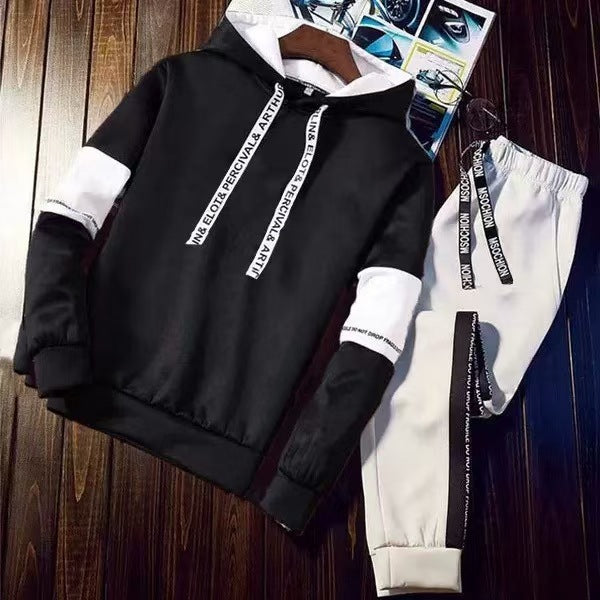 Habit :Ensemble de survêtement à capuche style coréen