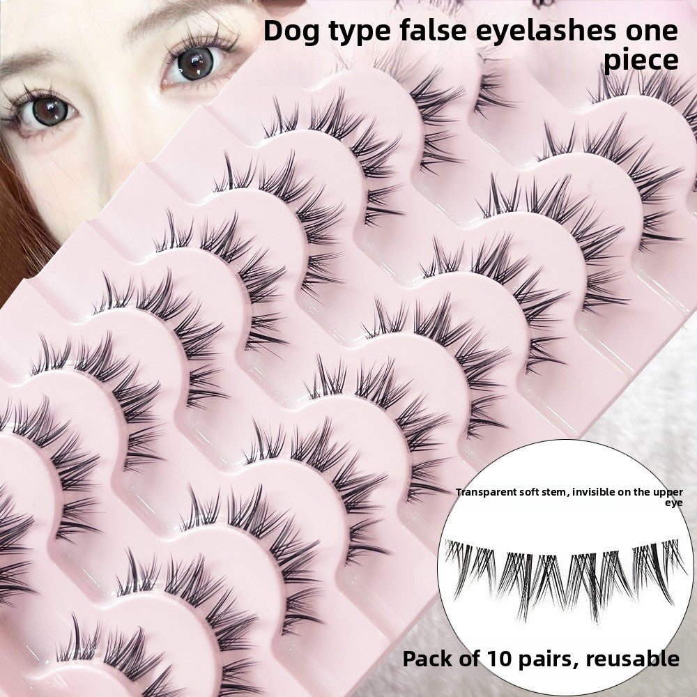 Faux cils 10 paires effet naturel