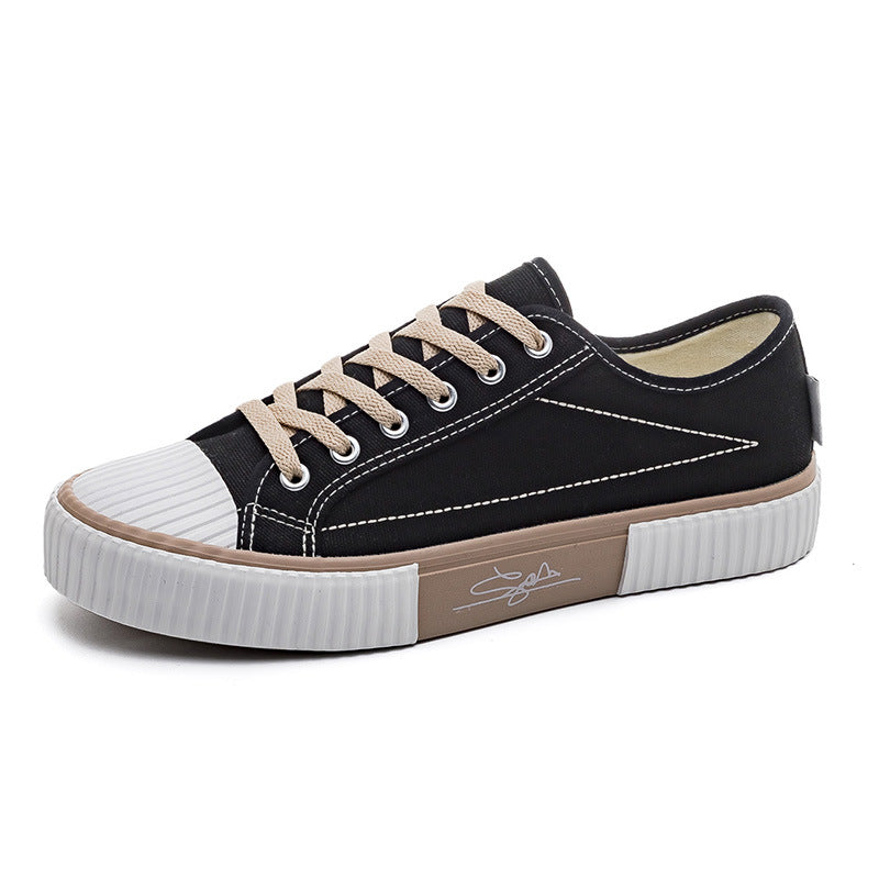 Chaussures décontractées basses en toile