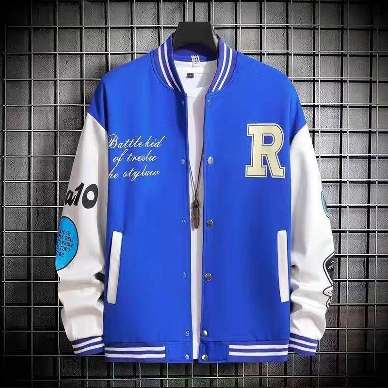 Veste de baseball style américain pour hommes