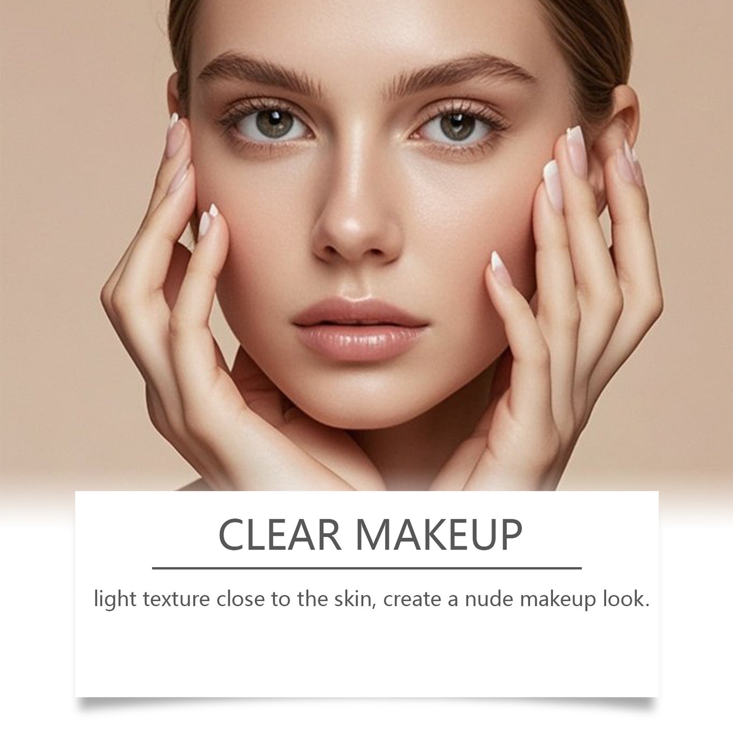 Ensemble de BB crème avec pinceau de maquillage