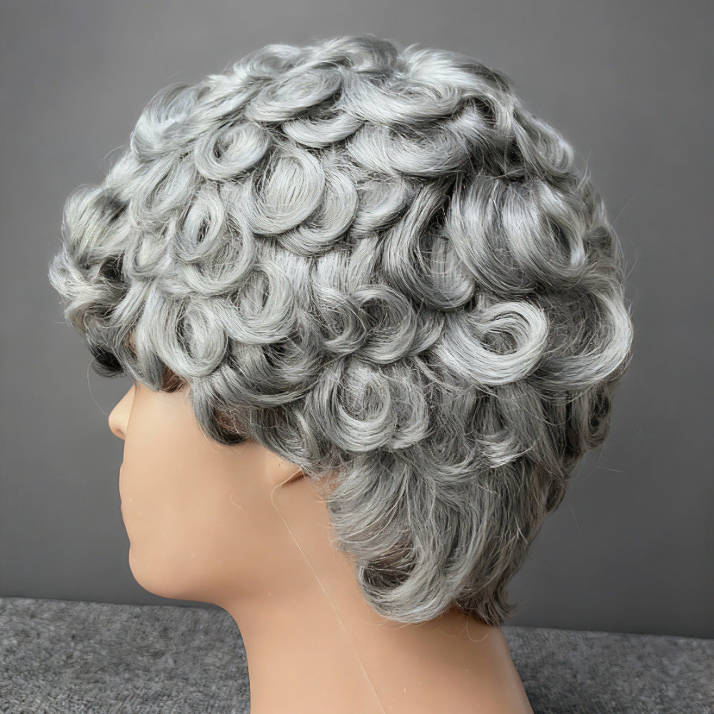 Perruque en cheveux humains avec filet intérieur