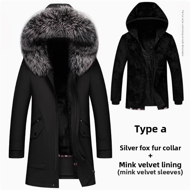 Manteau en fourrure de vison
