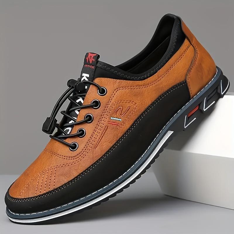 Chaussures Oxford en cuir pour hommes