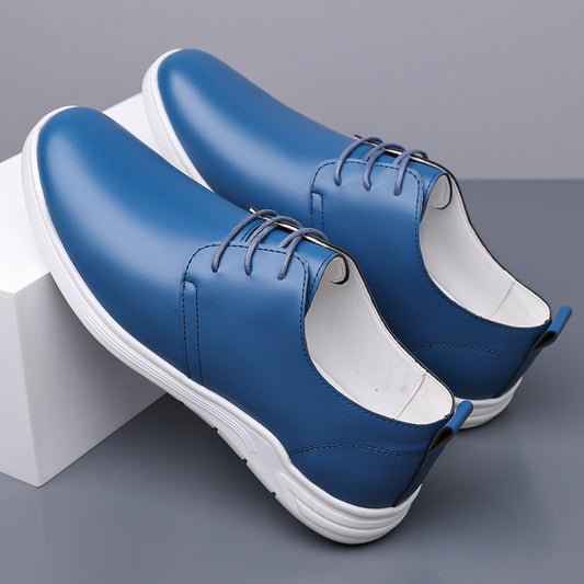 Chaussures décontractées en cuir véritable