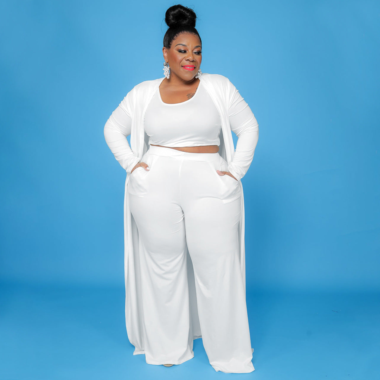 Habit :Ensemble de trois pièces pour femme