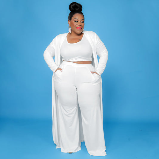 Habit :Ensemble de trois pièces pour femme