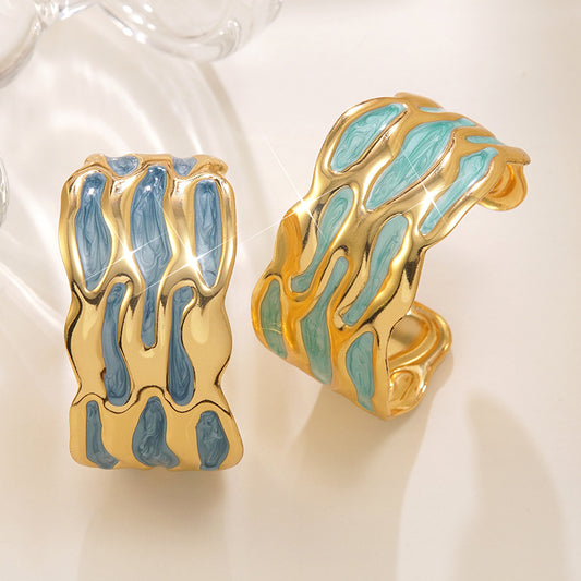 Bracelet Ouvert, à la Mode et Polyvalent pour les Déplacements