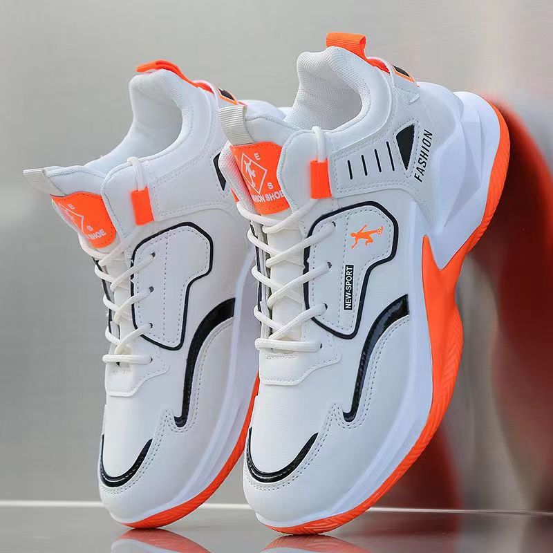 Chaussures de sport décontractées pour hommes, montantes, en maille respirante
