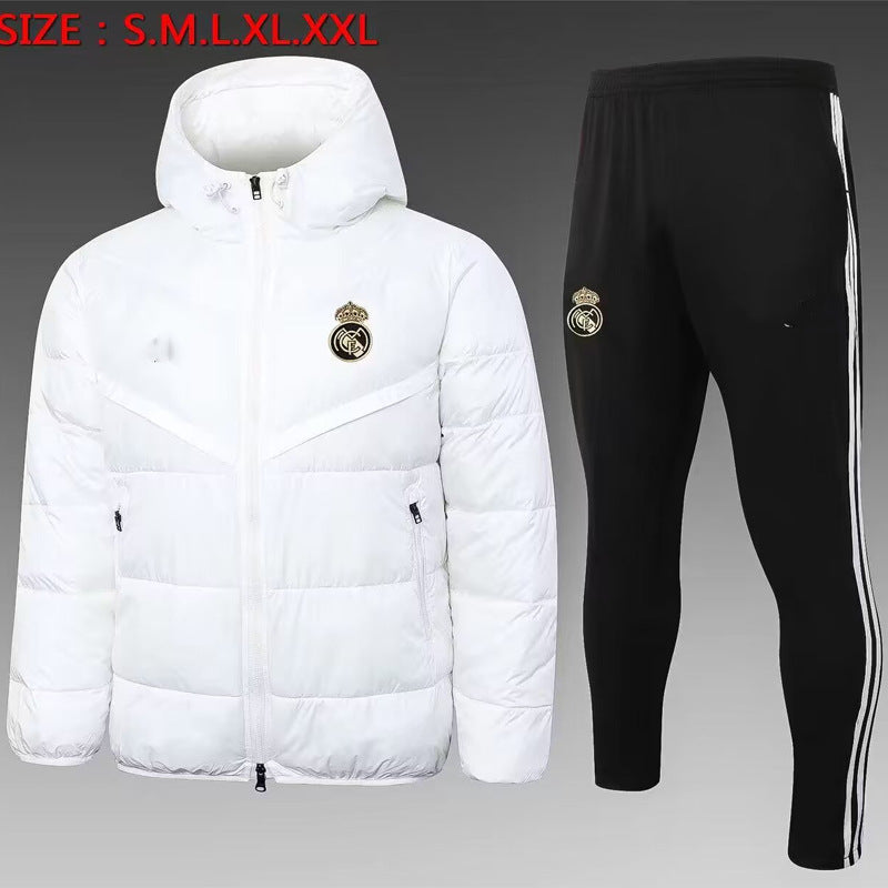 Manteau d'hiver uniforme d'entraînement de football