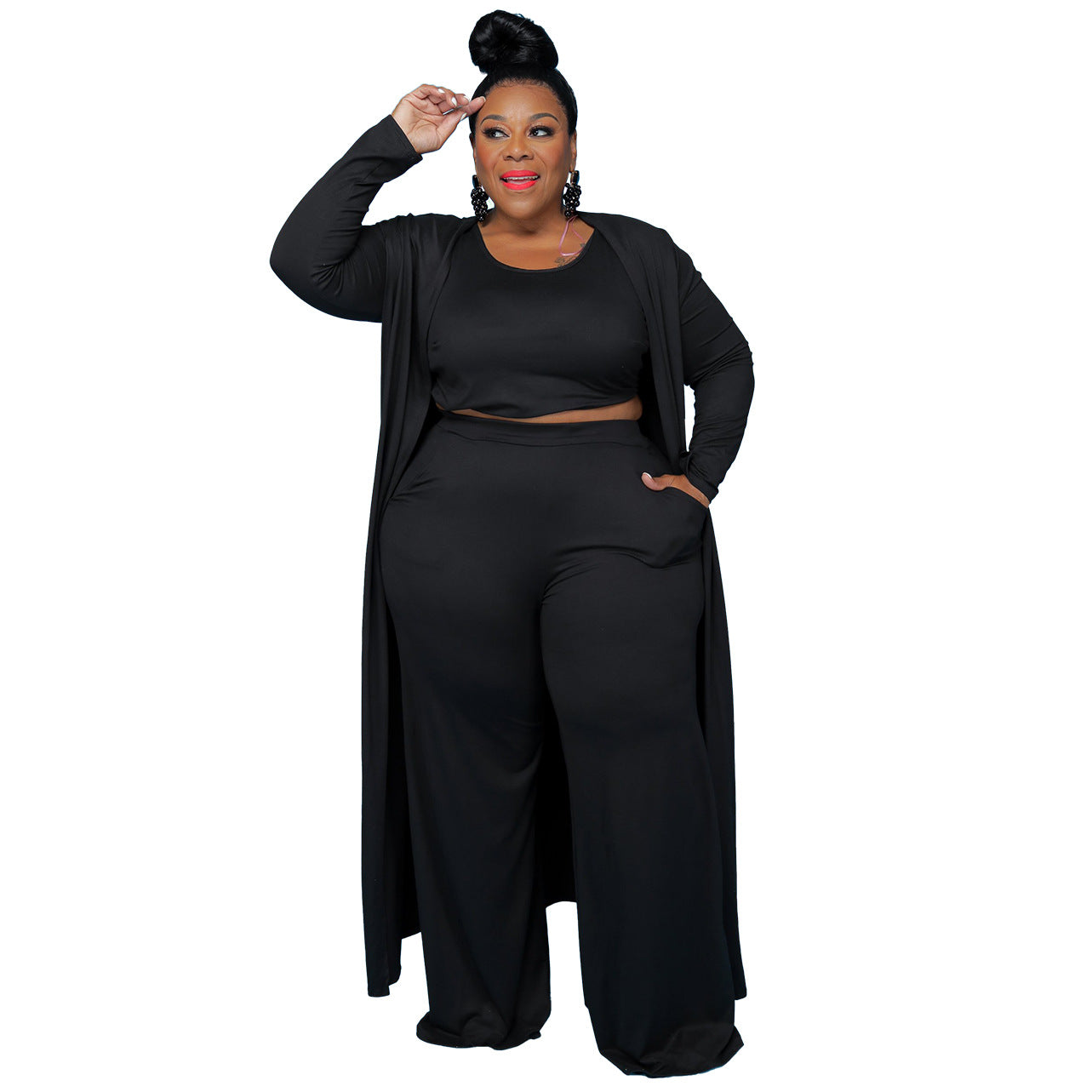 Habit :Ensemble de trois pièces pour femme