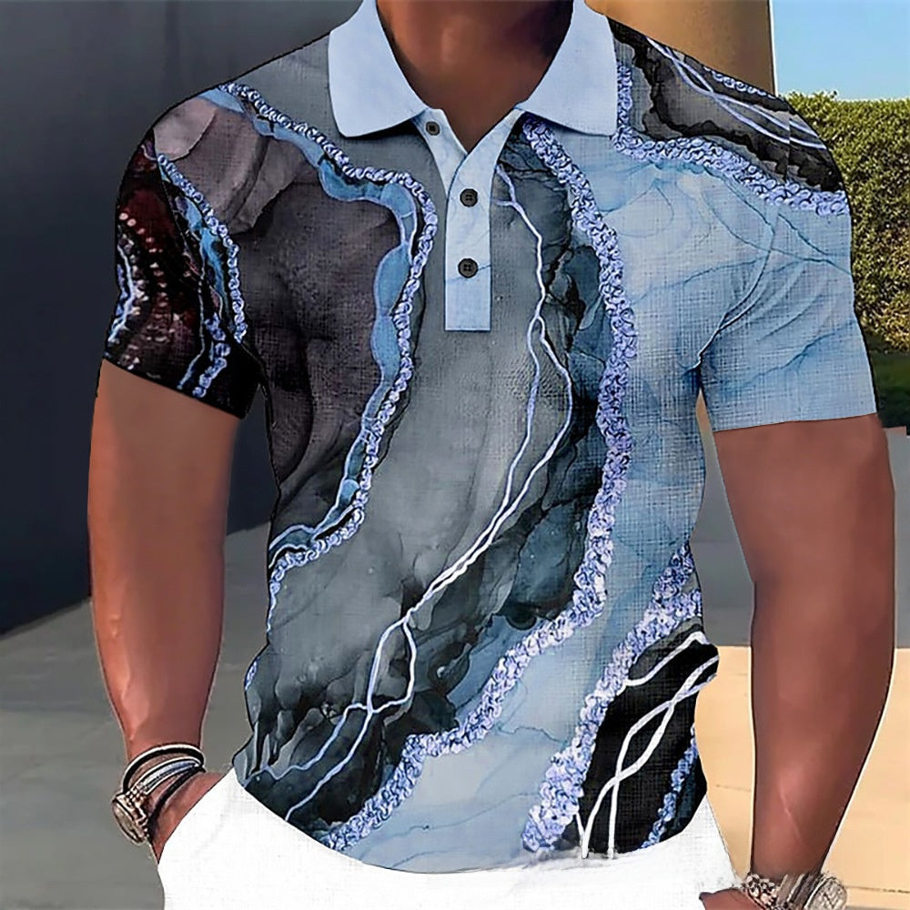Polo à revers imprimé en 3D personnalisable