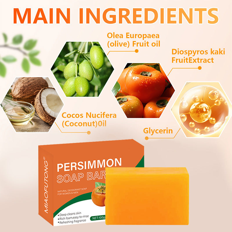 Savon à la kaki