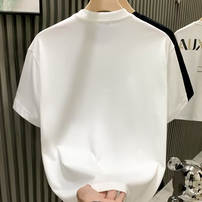 T-shirt Homme à Manches Courtes avec Strass