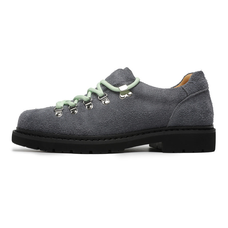 Chaussures décontractées rétro à semelle épaisse