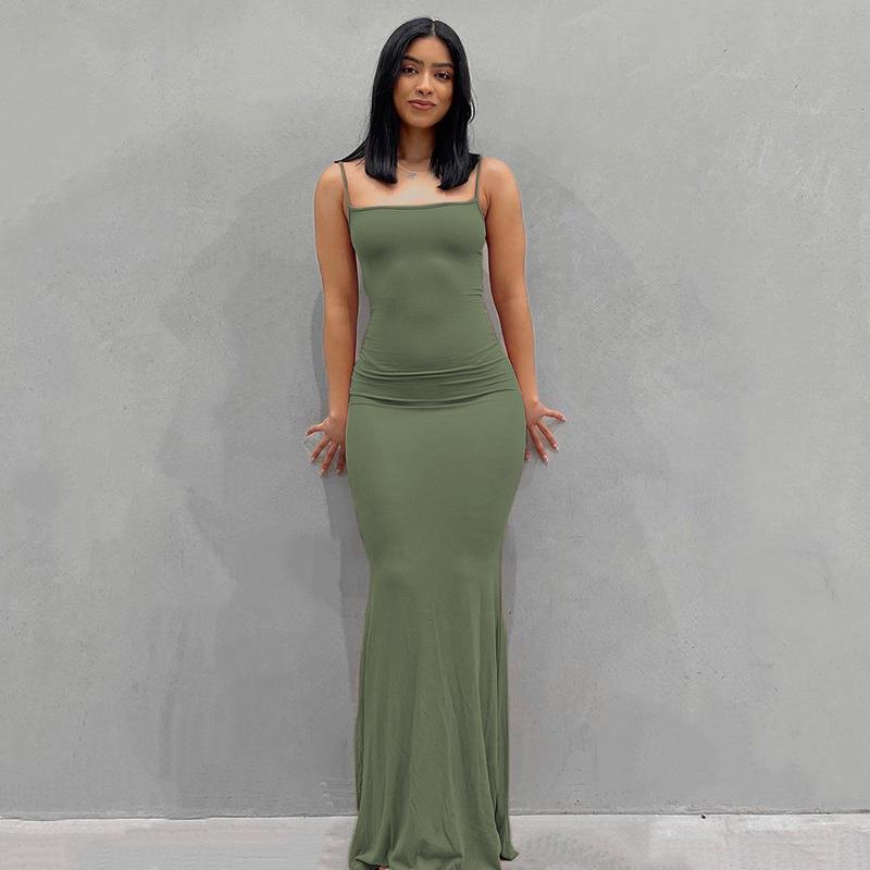 Robe longue décontractée