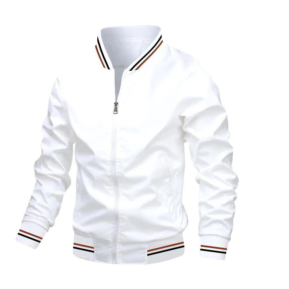 Veste zippée décontractée pour homme