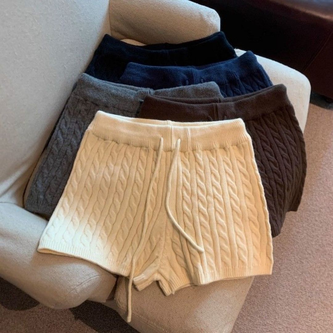 Shorts décontractés en tricot