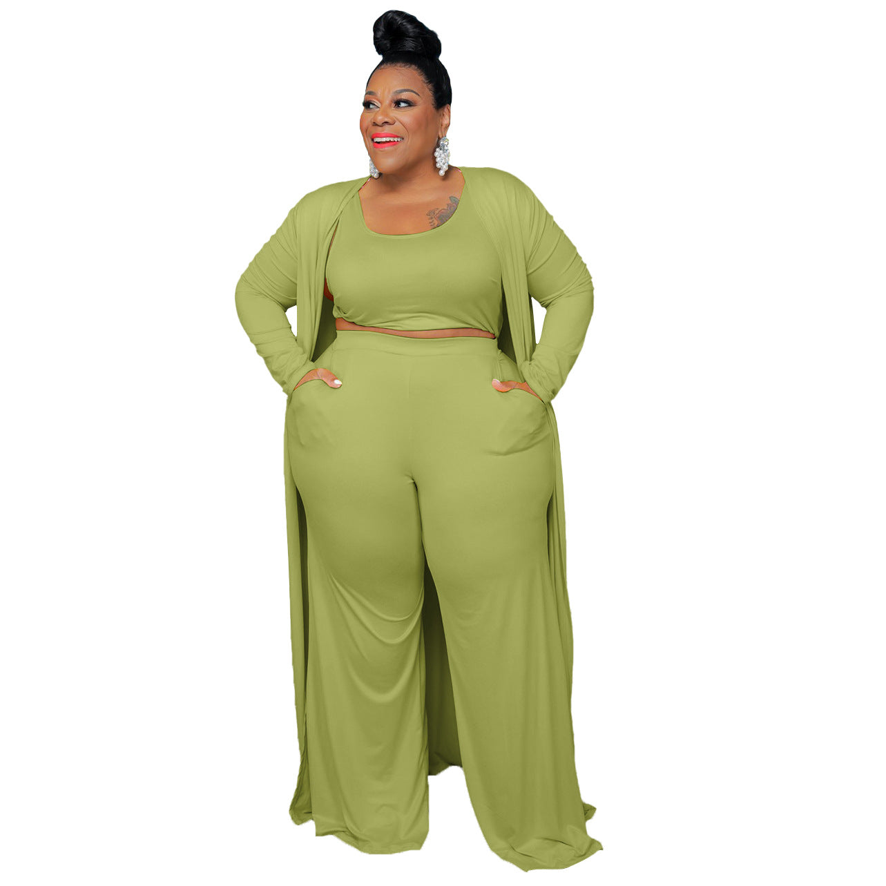 Habit :Ensemble de trois pièces pour femme