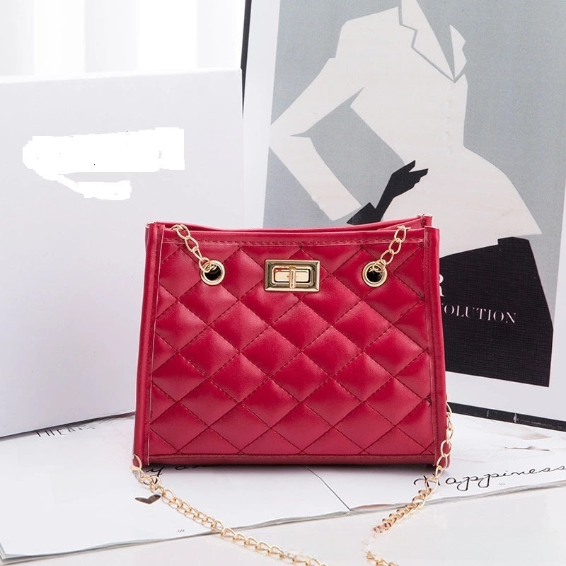 Sac bandoulière en PU brodé tendance