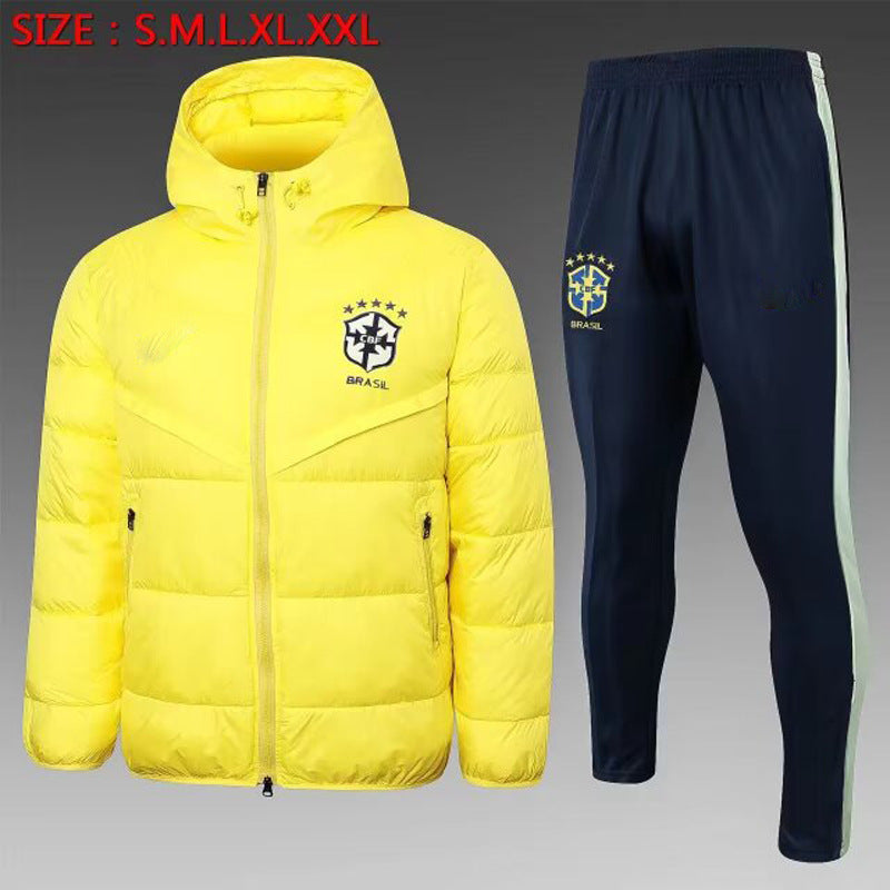 Manteau d'hiver uniforme d'entraînement de football