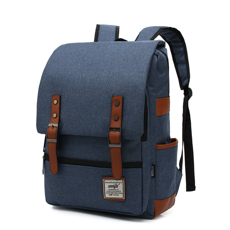sac à dos de voyage en toile extérieure rétro pour hommes et femmes, de grande capacité